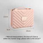 حقيبة مكياج مضيئة - مرآة بإضاءة LED