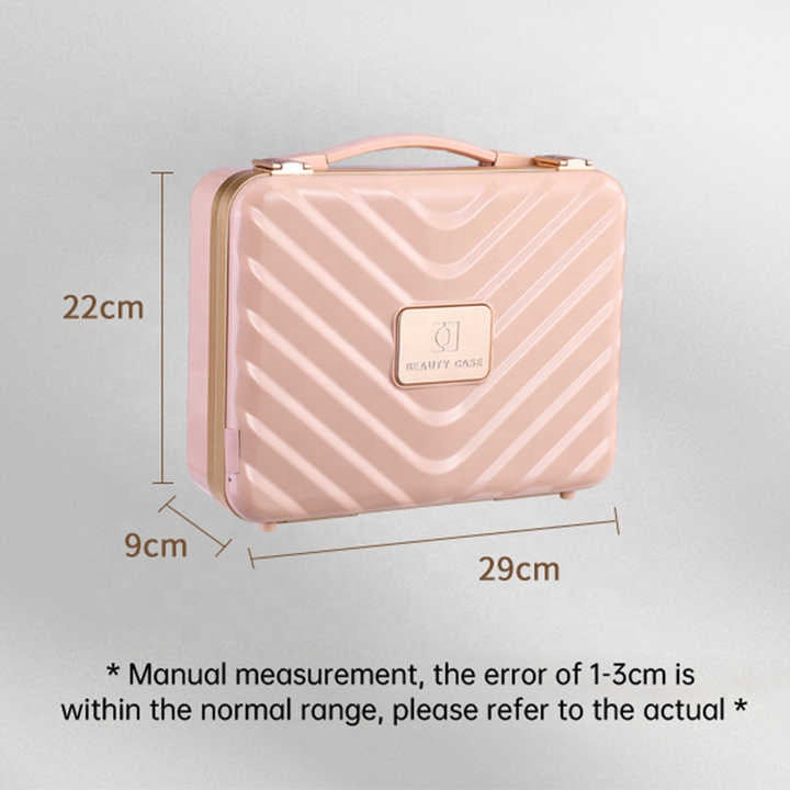 حقيبة مكياج مضيئة - مرآة بإضاءة LED