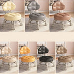 كرسي دوار منخفض مع عجلات