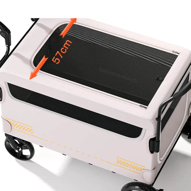 عربة التخييم الكبيرة قابلة للطي