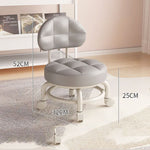 كرسي دوار منخفض مع عجلات