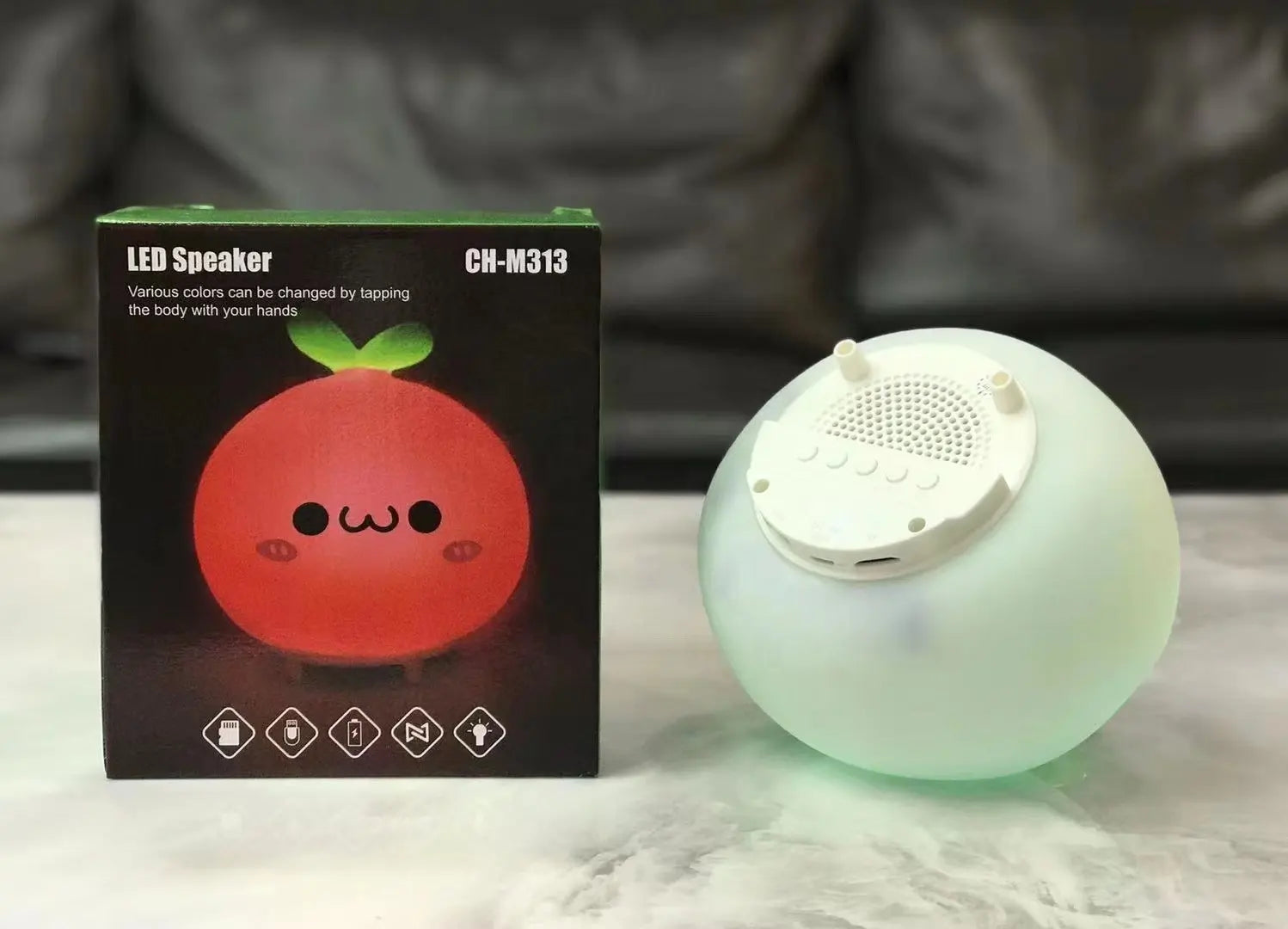 ضوء LED للرسوم المتحركة مع مكبر صوت CH-M313