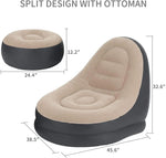 مجموعة كرسي قابل للنفخ