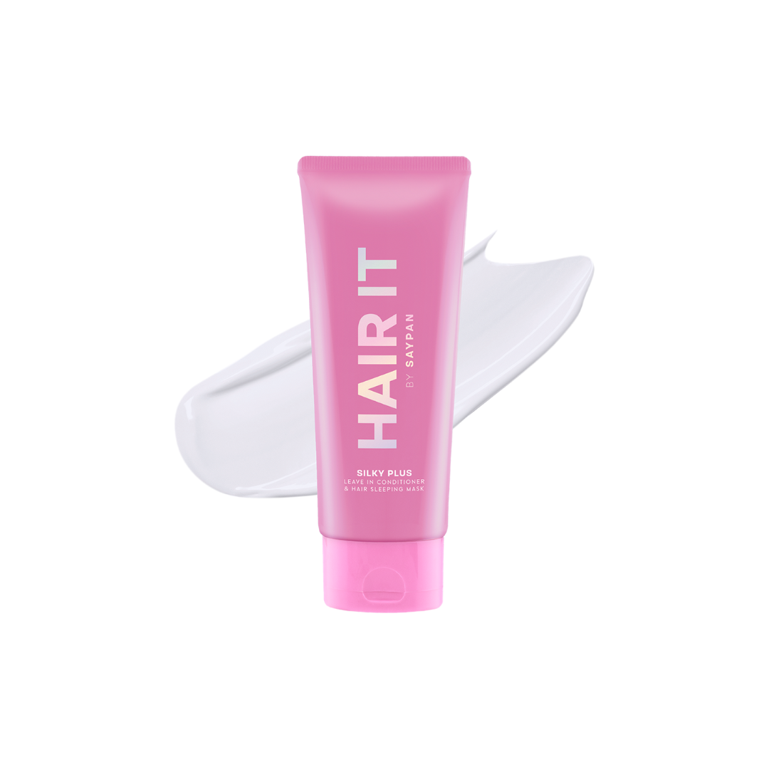 Hair It Silky Plus بلسم بدون شطف وقناع نوم للشعر - 100 جرام
