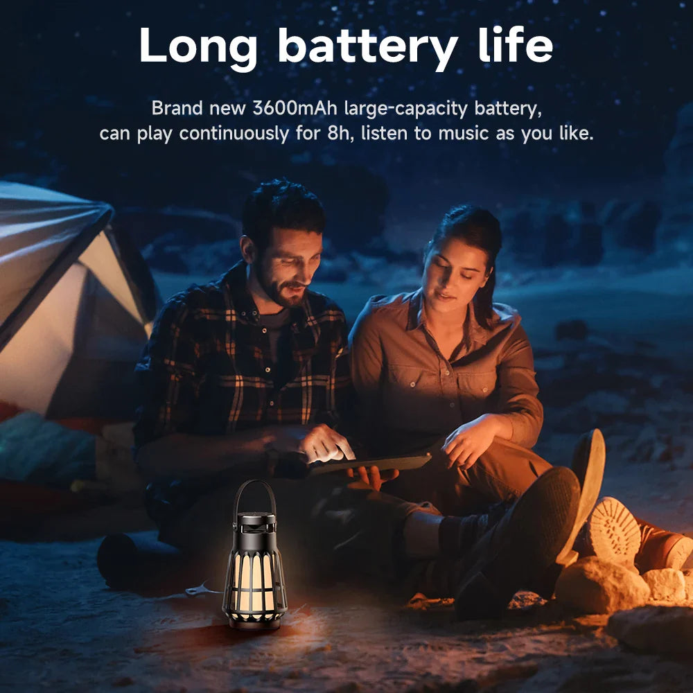 ‏هوكو BS61 مصباح ومكبر صوت التخييم