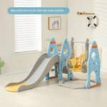 أرجوحة مع زحلاقية 3 في 1 للأطفال الصغار