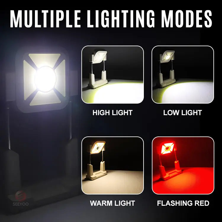 مصباح تخييم يعمل بالطاقة الشمسية