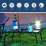 طاولة شواء محمولة قابلة للطي