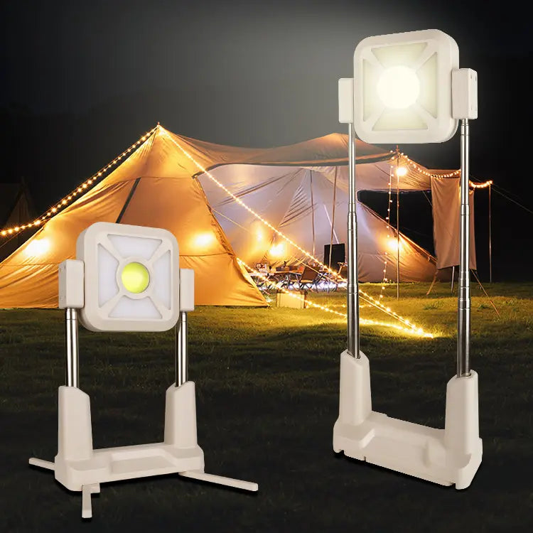 مصباح تخييم يعمل بالطاقة الشمسية