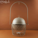 سخان طعام مدور مع حامل