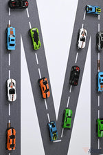 إطار لحركة مرور السيارة