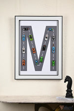 إطار لحركة مرور السيارة