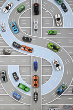 إطار لحركة مرور السيارة