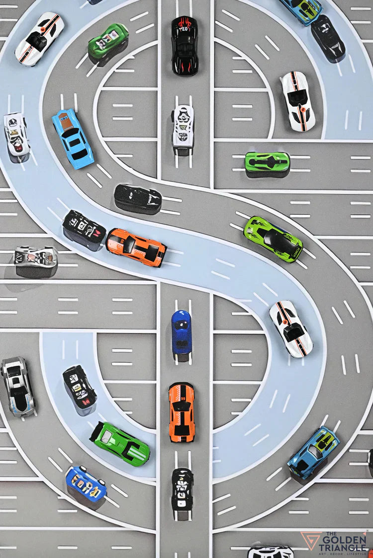 إطار لحركة مرور السيارة