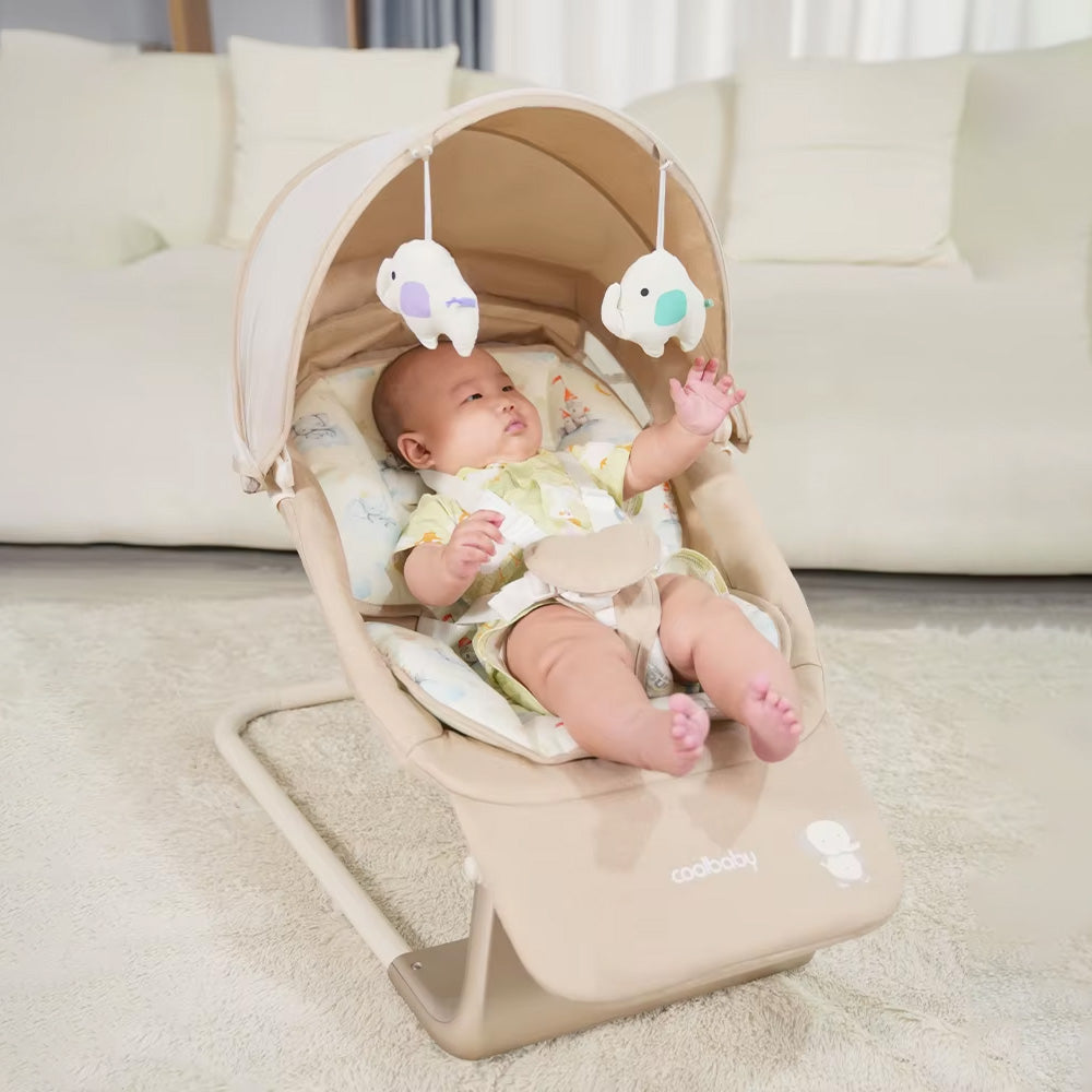 كرسي هزاز ذكي مع نظام موسيقى