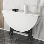 طاولة طعام مستديرة قابلة للطي