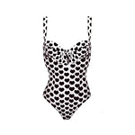 ملابس سباحة مطبوعة مع غطاء وتنورة