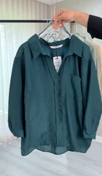 قميص نسائي لينن