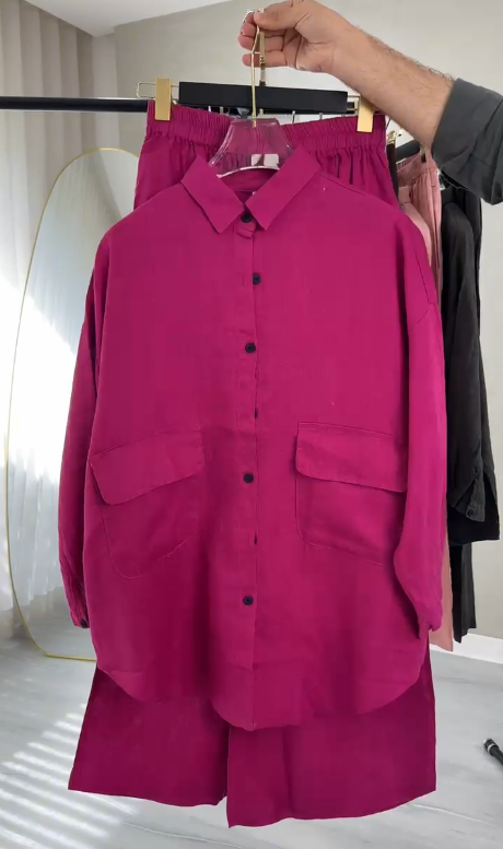 بدلة نسائي لينن