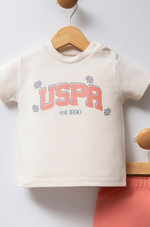 U.S POLO طقم بيبي