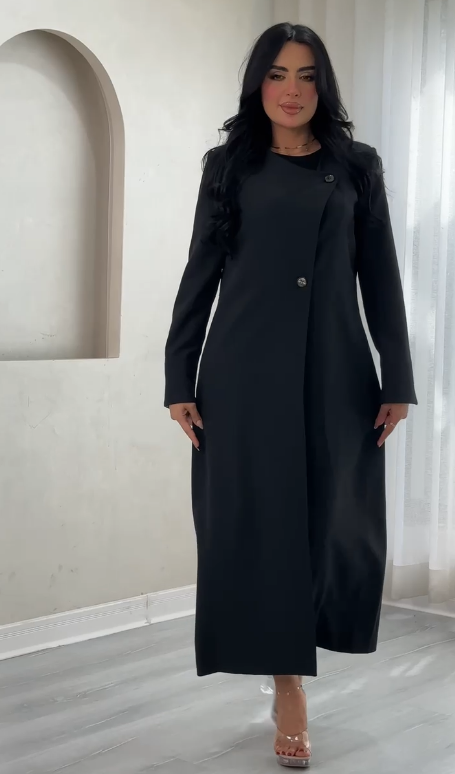 جاكيت نسائى قصة جانبية واسعة