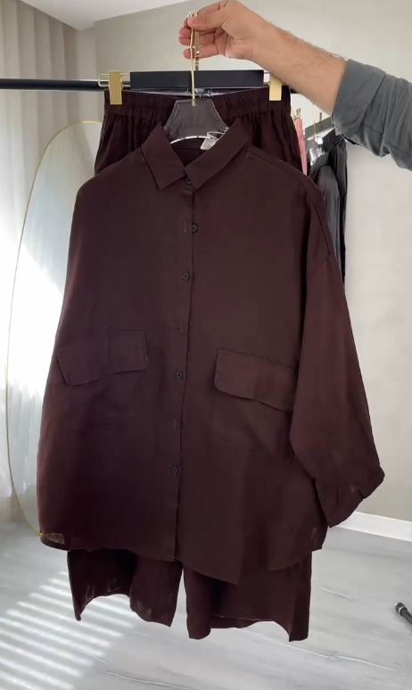 بدلة نسائي لينن