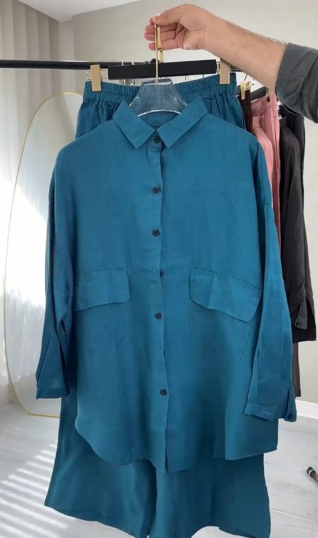 بدلة نسائي لينن