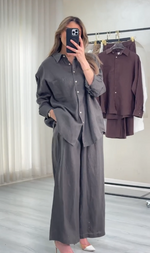 بدلة نسائي واسع انيق