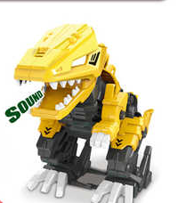 لعبة تركيب الديناصور الكهربائي