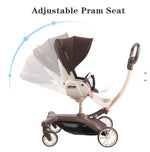 عربة سفر بتصميم عصري مريح