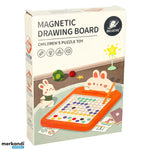 لوحة مغناطيسية فسيفساء أرنب