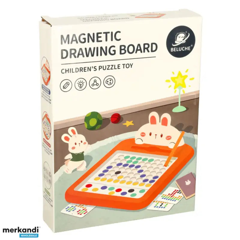 لوحة مغناطيسية فسيفساء أرنب