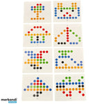 لوحة مغناطيسية فسيفساء أرنب