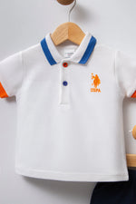 U.S POLO طقم بيبي