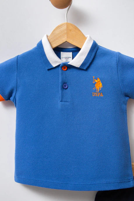 U.S POLO طقم بيبي