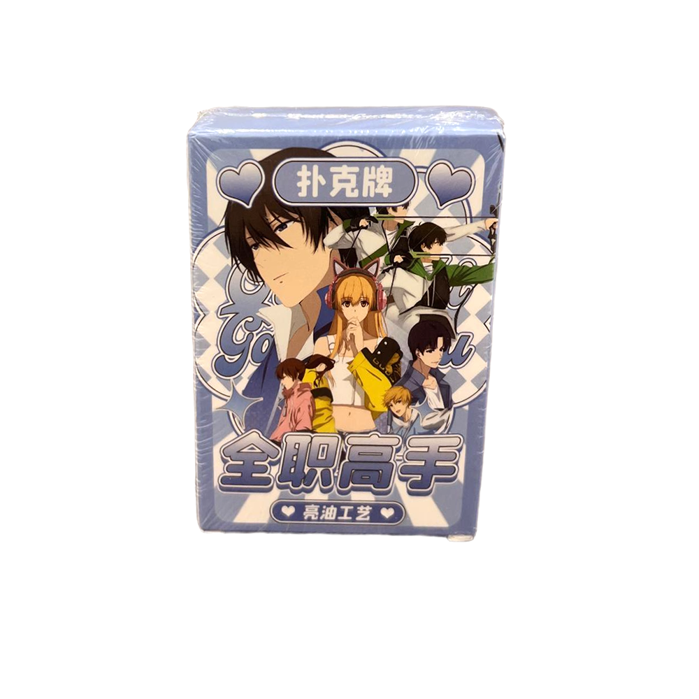 Anime Poker Cards Set 54 sheets