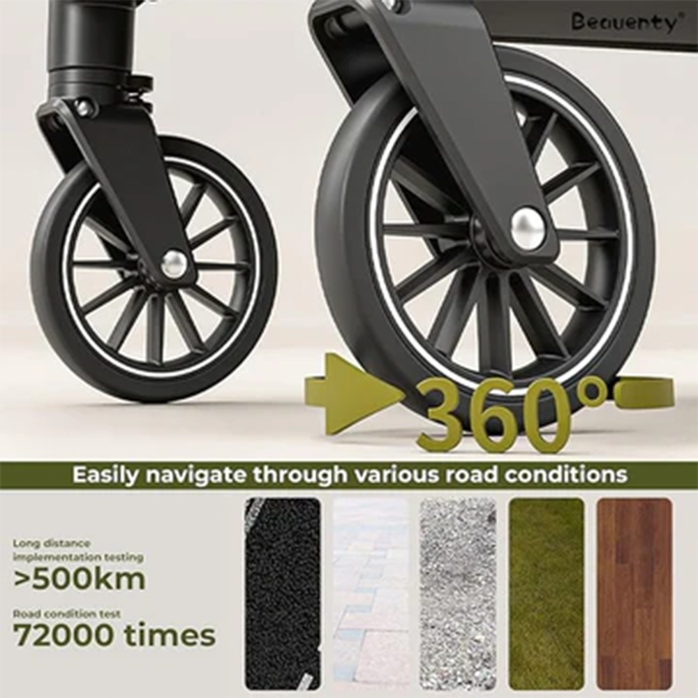 عربة اطفال خفيفة ومريحة