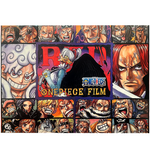 بوسترات ورقية فنية من ون بيس