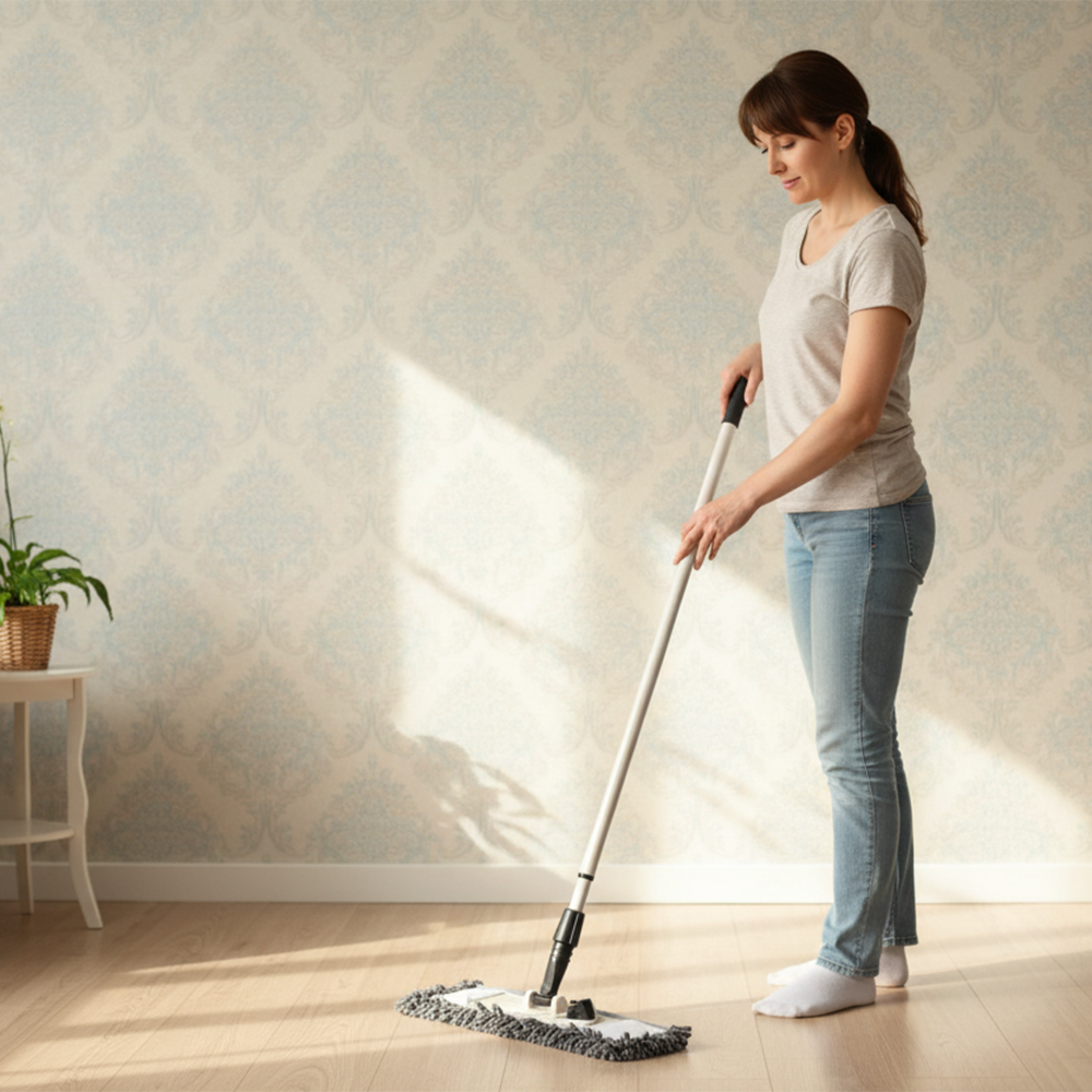 ممسحة أرضيات بخامة متينة – قابلة للتعديل