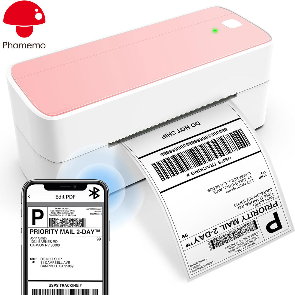 طابعة ملصقات شحن الحرارية Phomemo PM-241-BT