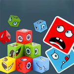 لعبة مكعبات بناء لوحة تغيير الوجه