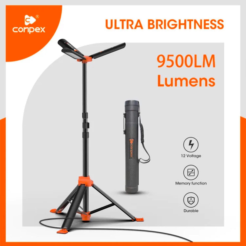 مصباح تخييم قابل للتمديد