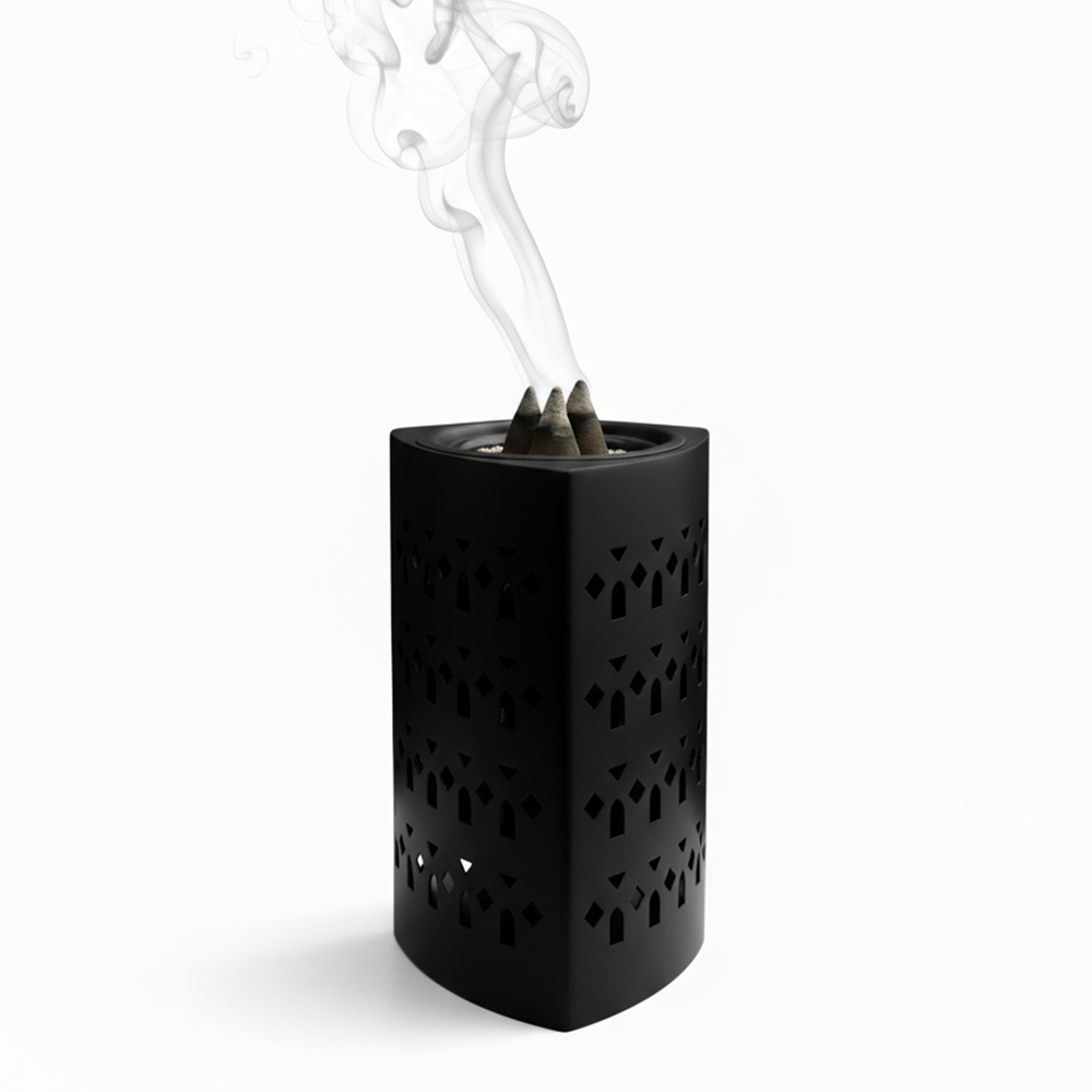 مبخر معدني فاخر بنقوش