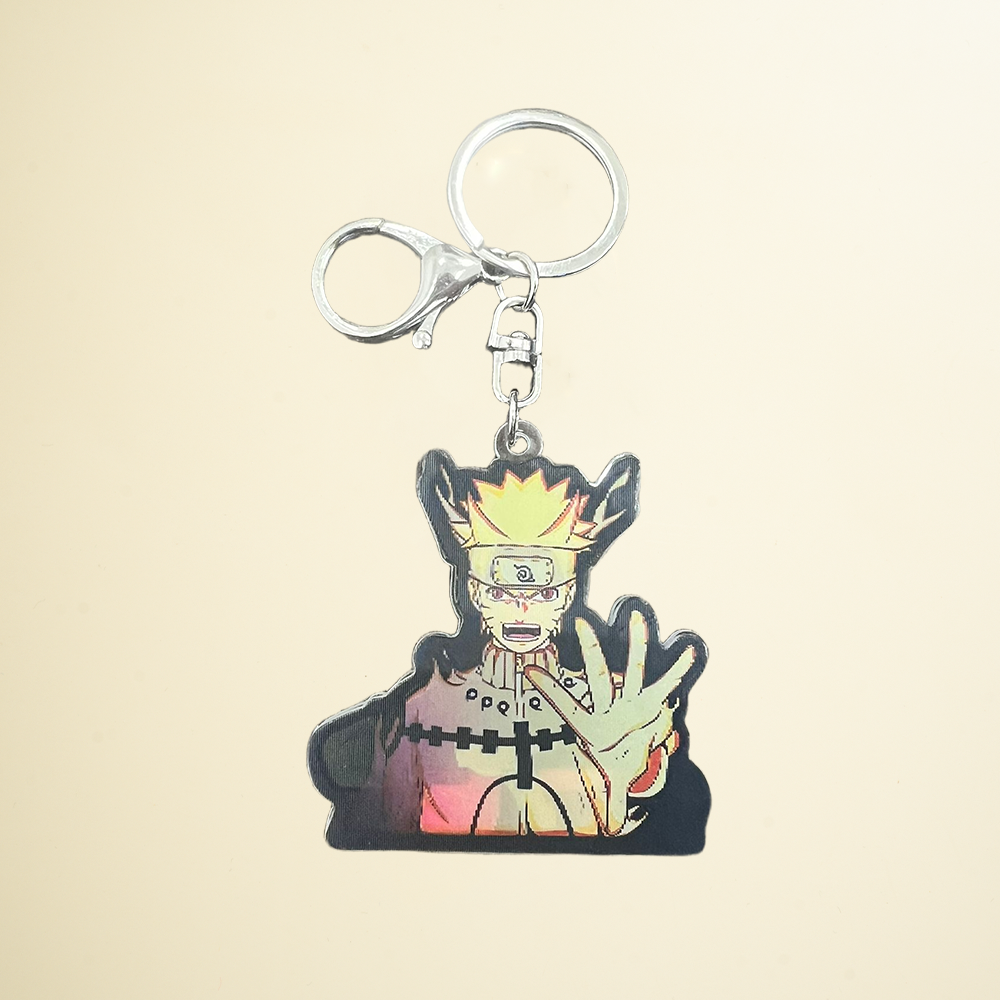 ميدالية ثلاثية الأبعاد لشخصية ناروتو – تصميم أنمي مميز