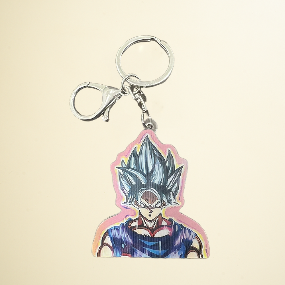 ميدالية ثلاثية الأبعاد لشخصية غوكو بتحول الألترا إنستِنكت (Ultra Instinct Goku)