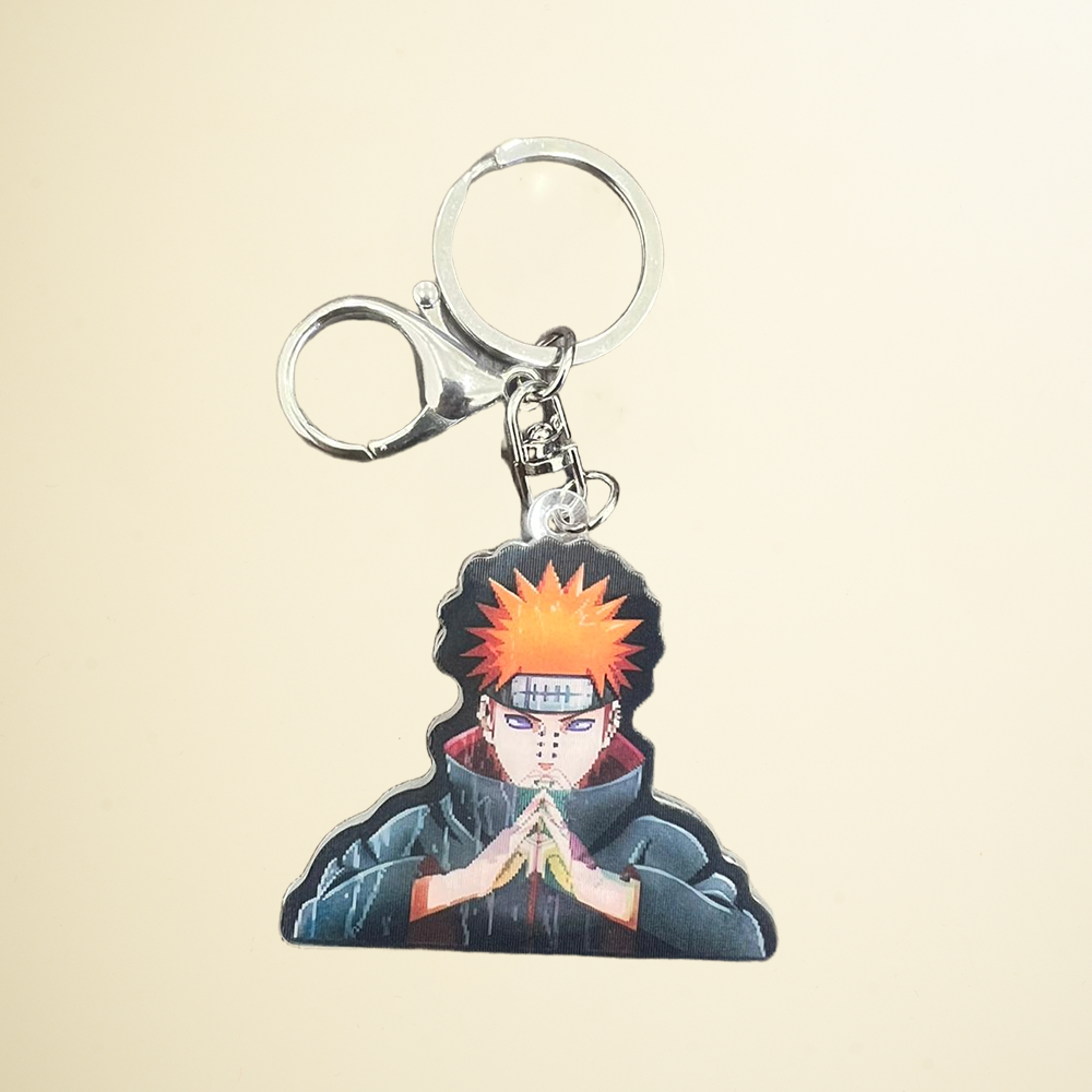 إليك عنوان ووصف احترافي مع المميزات لميدالية شخصية "بين (Pain)" من أنمي ناروتو: