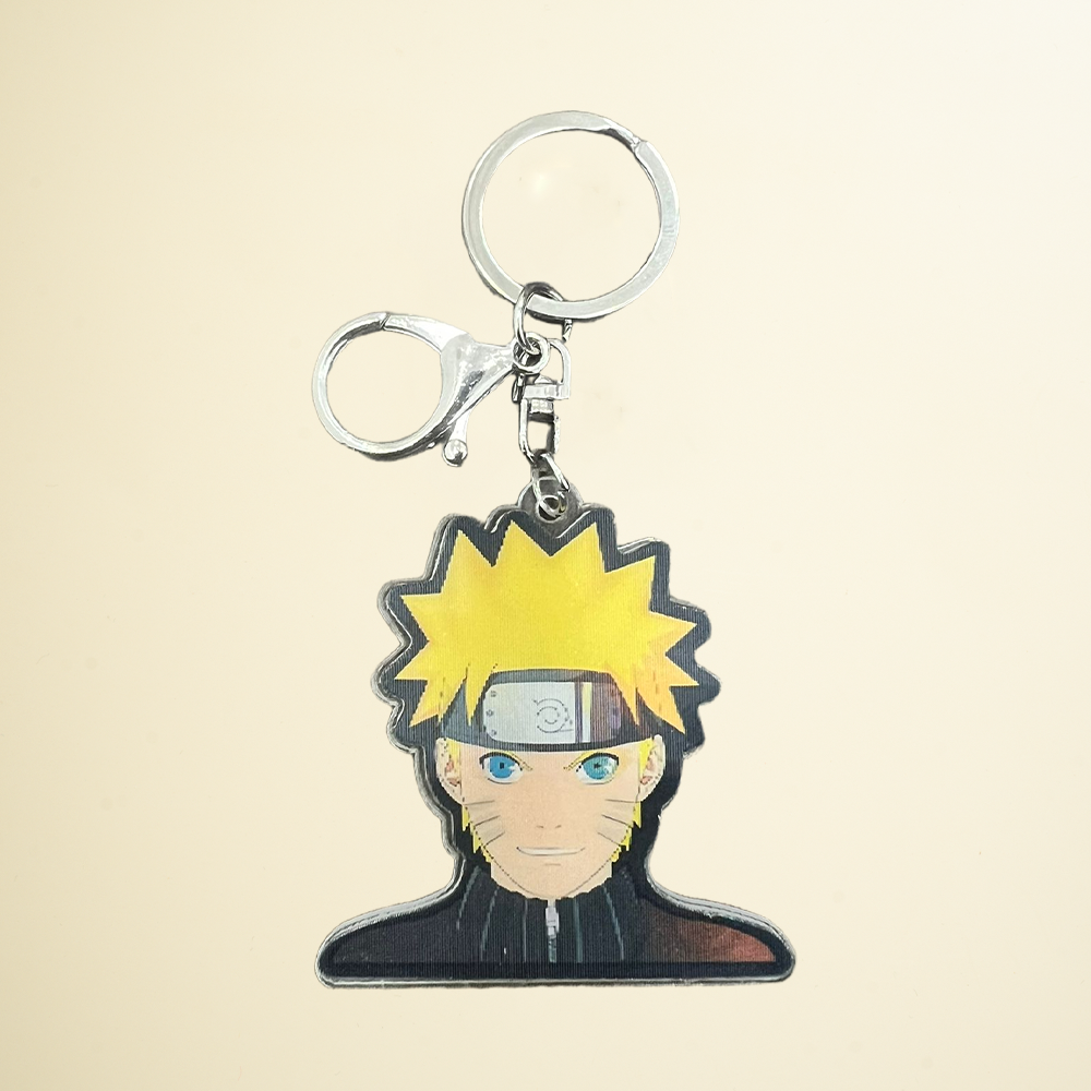 ميدالية ثلاثية الأبعاد لشخصية ناروتو – تصميم أنمي مميز