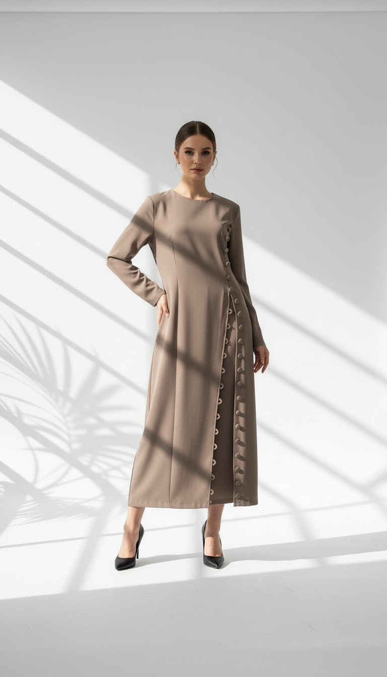 بدلة نسائي طويل