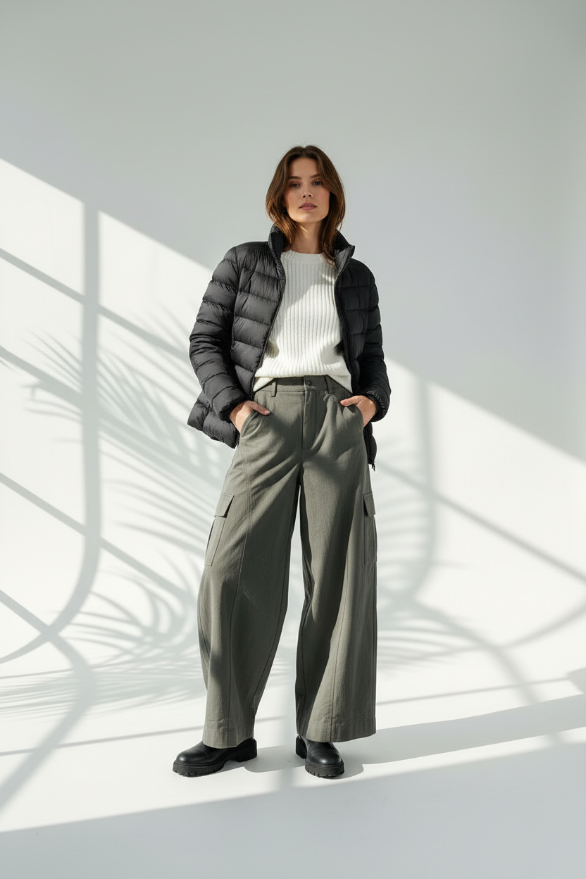 بنطلون نسائي واسع