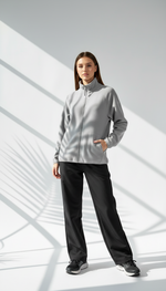 بلوفر نسائي سحاب